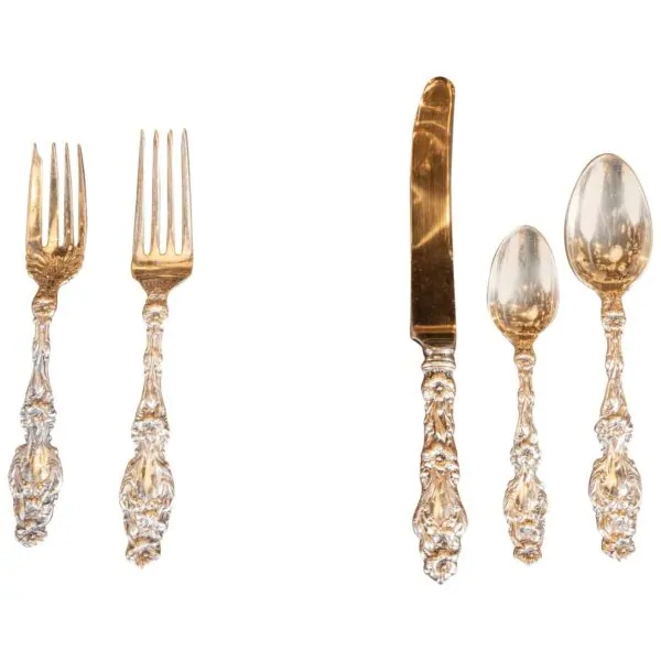 Lily Sterling Silver Service