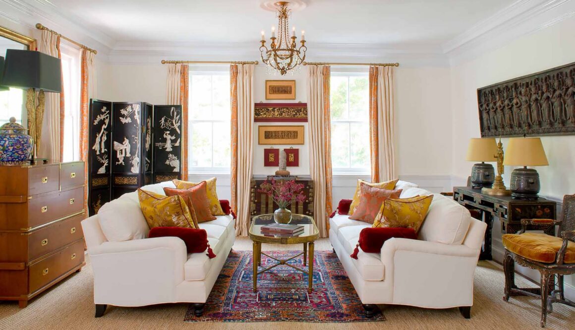 Federal-style home in Harleston Village, Charleston, interior design by Alexandra Howard